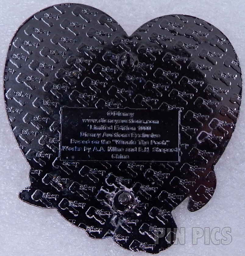 DA - Eeyore - Valentine - Be Mine  pin collectible - Main Image 2
