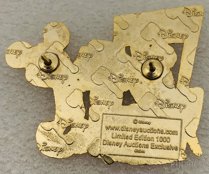 DA - Mickey and Minnie - Kissing Booth - Valentine - P.I.N.S.  pin collectible - Main Image 2