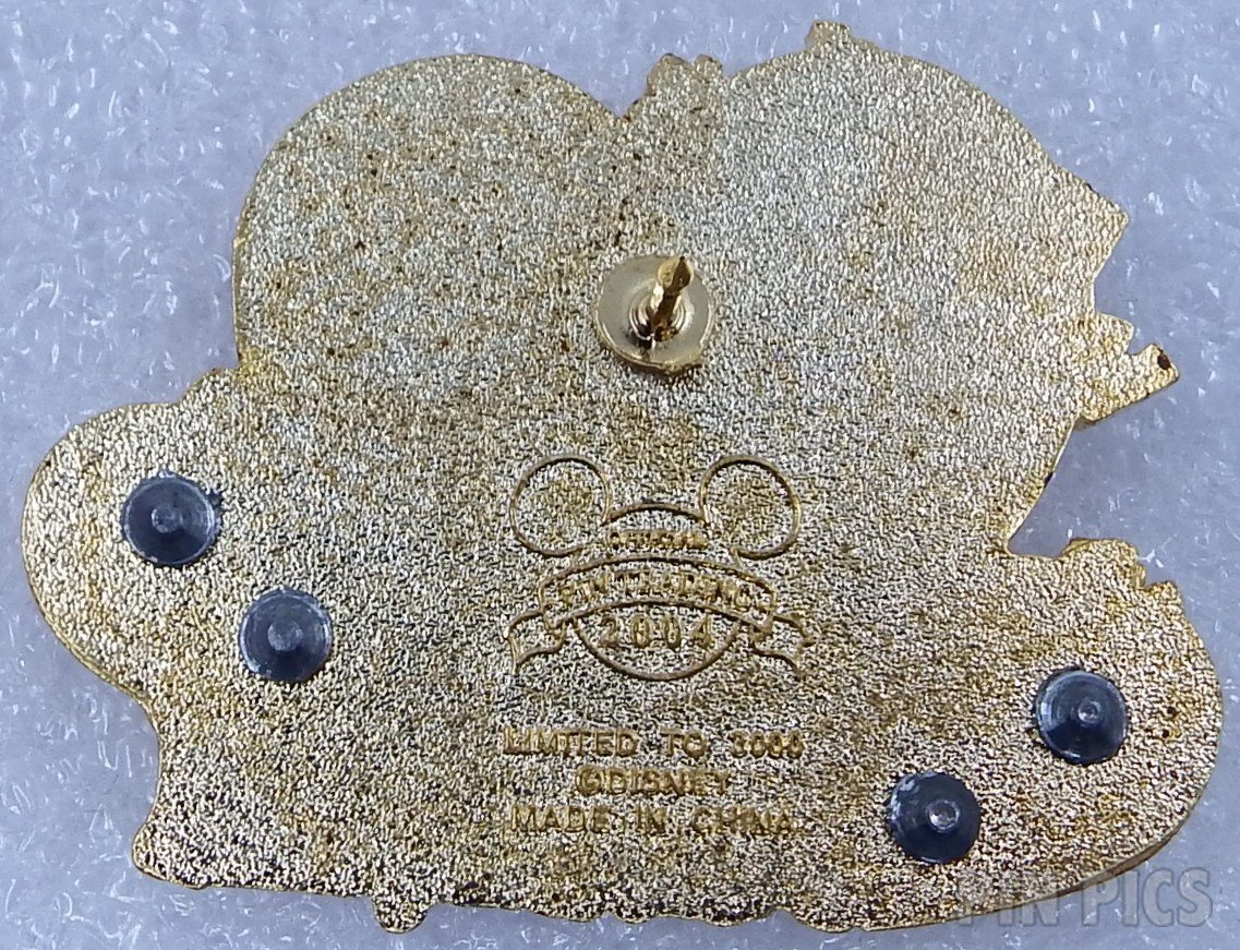 WDW - Chip, Dale and Clarice - Two Chips and a Miss - Happy Valentines Day 2004  pin collectible - Main Image 2