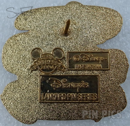 WDW - Mickey Mouse - Scuba Diving - Cast Lanyard Series 2 2003 - 2004  pin collectible - Main Image 2