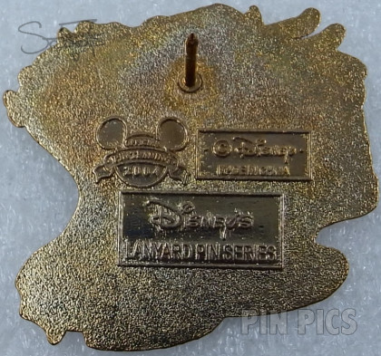 WDW - Goofy - Scuba Diving - Cast Lanyard Series 2 2003 - 2004  pin collectible - Main Image 2