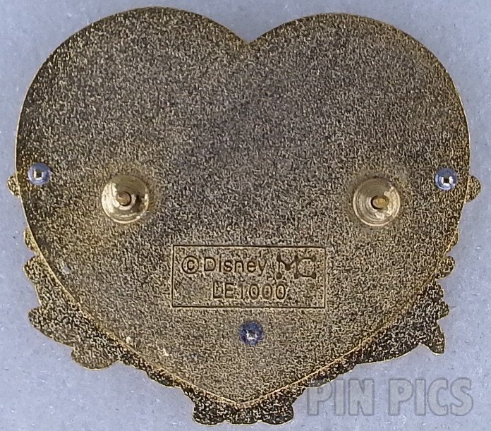 Japan - Beauty and the Beast - Valentines Day 2004  pin collectible - Main Image 2