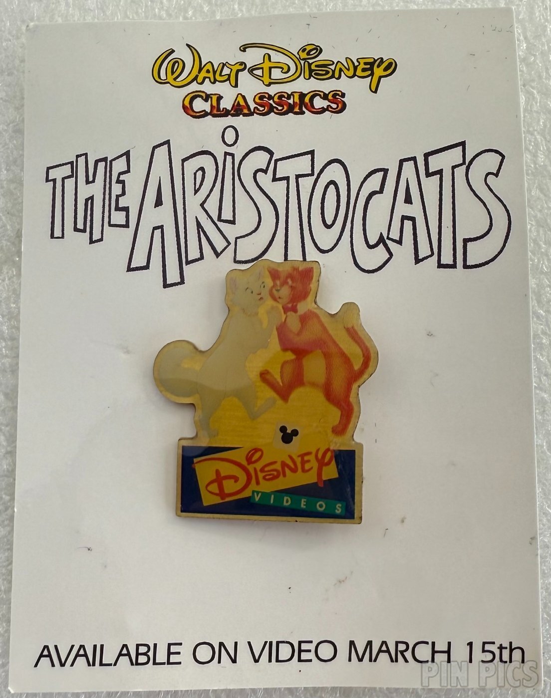 Aristocats - Video  pin collectible - Main Image 2