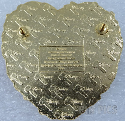 DA - Valentine Baby Pooh and Tigger Heart  pin collectible - Main Image 2