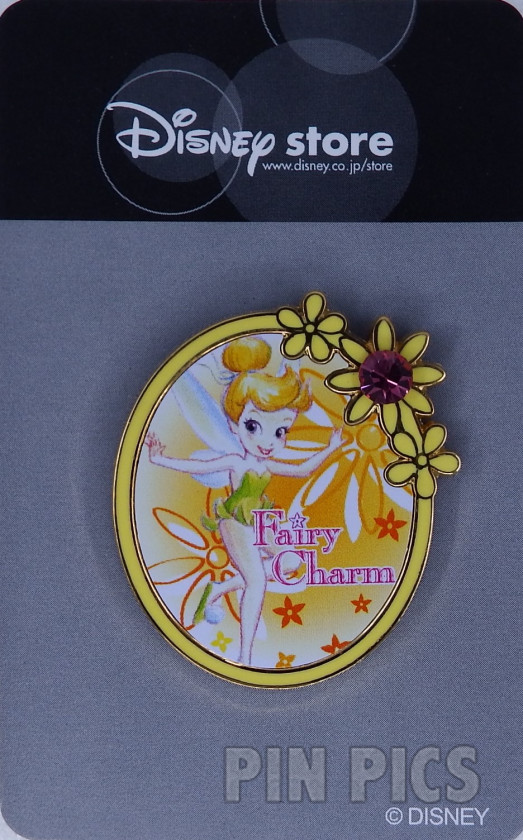 Japan - Tinker Bell - Oval - Fairy Charm - JDS  pin collectible - Main Image 3