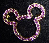 Japan - Mickey Locket- Cast Member Gold Statue - 10th Anniversary 2002 - JDS