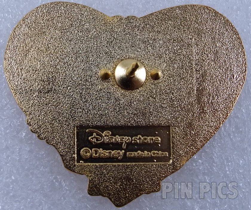 Japan - Chip, Dale and Clarice - Pink Heart - Valentine 2004 - JDS  pin collectible - Main Image 2