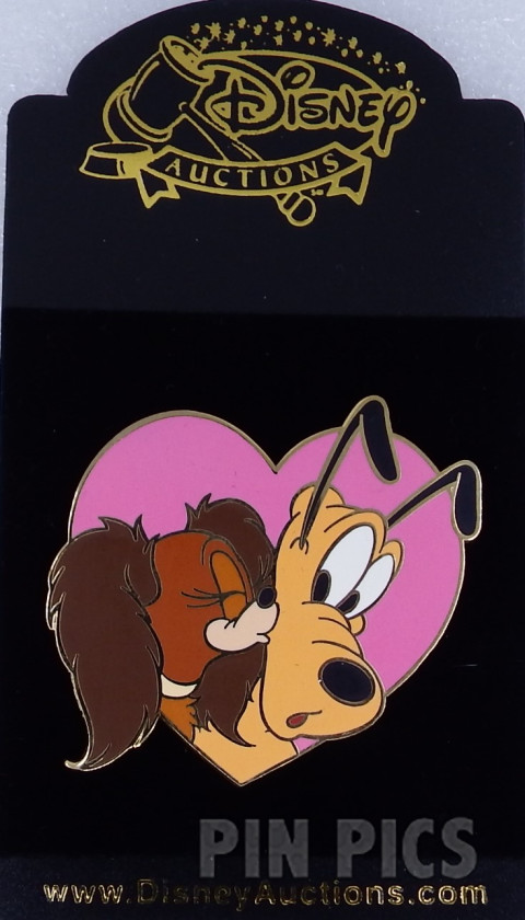 DA - Pluto and Fifi - Valentine - P.I.N.S.  pin collectible - Main Image 3