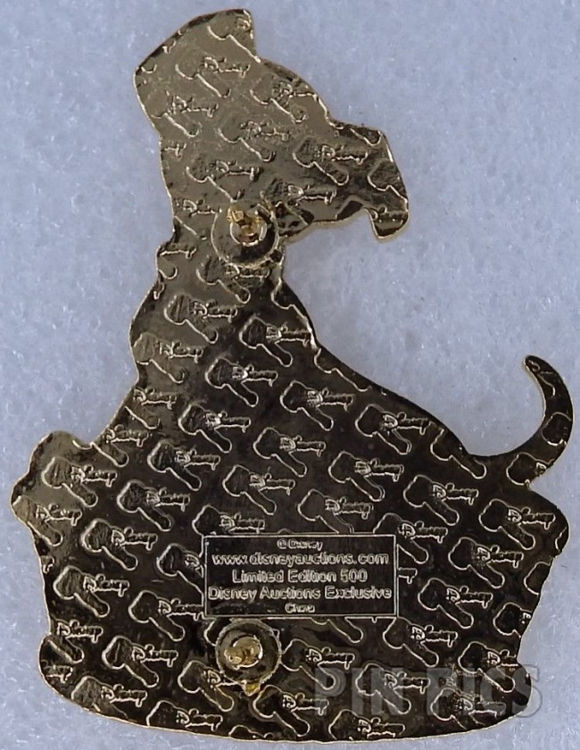 DA - Dalmatian Puppy in Basket  pin collectible - Main Image 2