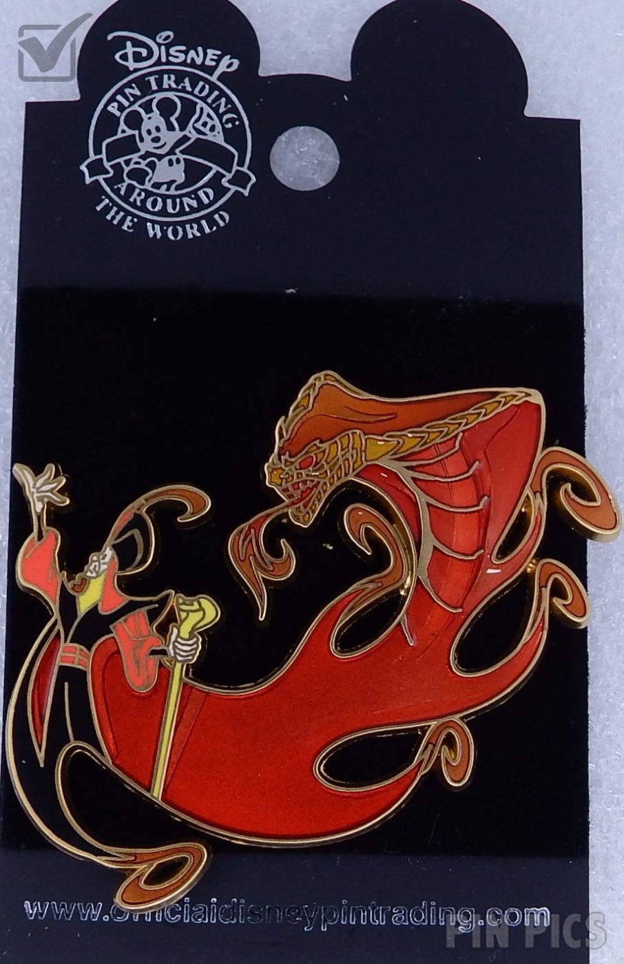 Jafar - Transforming Into a Snake - Being Bad  pin collectible - Main Image 3