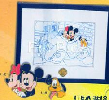 WDW - Goofy - Scuba Diving - Cast Lanyard Series 2 2003 - 2004