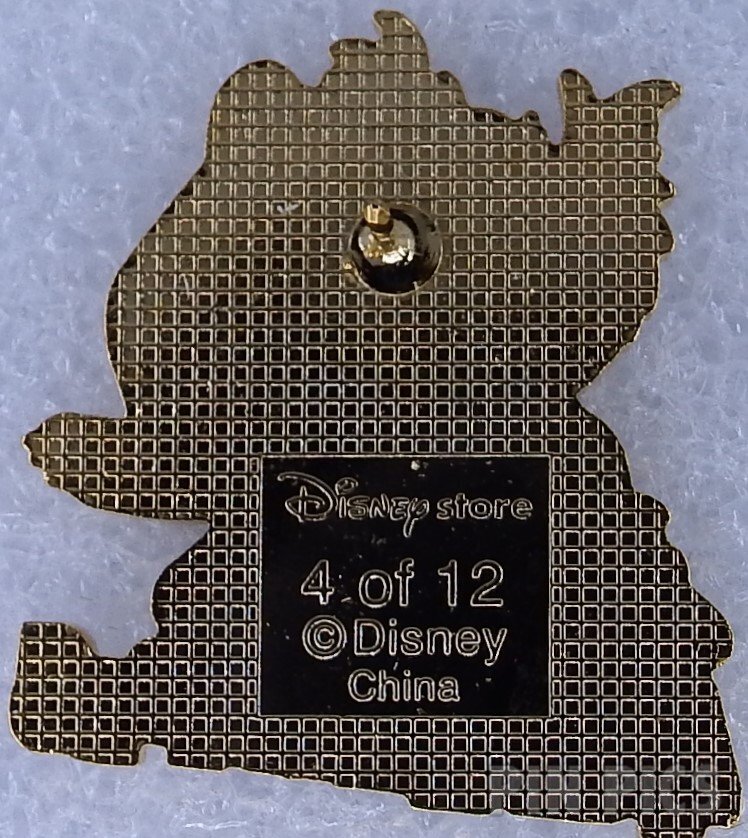 Japan - Pluto - 4 Calling Birds - 12 Days of Christmas - JDS  pin collectible - Main Image 2