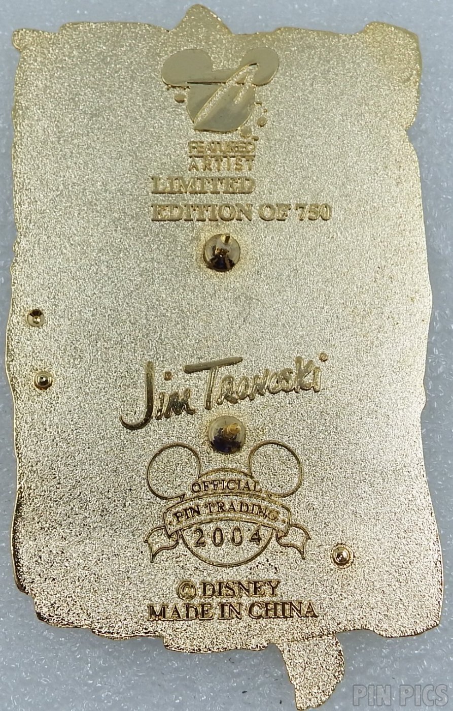 WDW - Scar, Shenzi, Banzai and Ed Hyenas - Featured Artist  pin collectible - Main Image 2