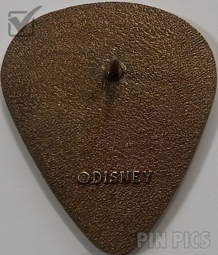 Rock ’N Roller Coaster Guitar Pick - MGM Studios  pin collectible - Main Image 2