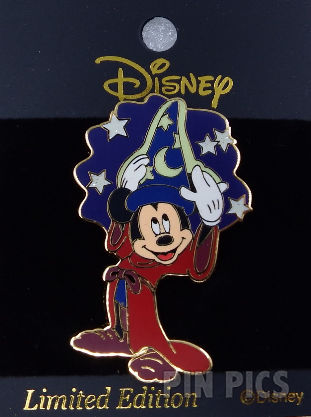 Japan - Sorcerer Mickey - Fantasia - Filmography Collection 2004 - Enamal pin collectible - Main Image 3