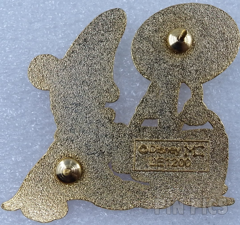 Japan - Sorcerer Mickey and Broom - Fantasia - Filmography Collection 2004  pin collectible - Main Image 2