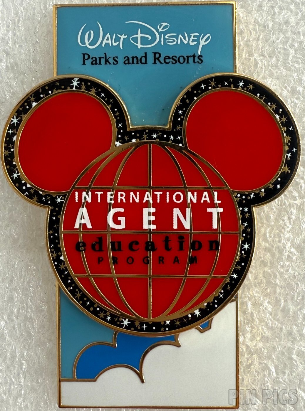 DLR - Tinker Bell - New Year 2004 - Disneyland Sign - Dangle