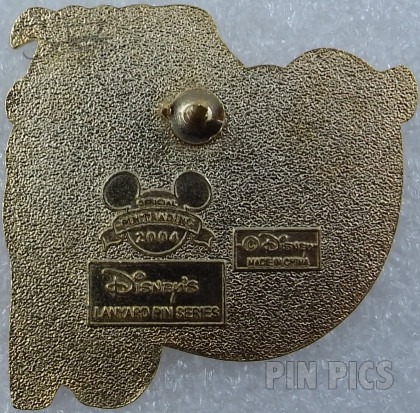 WDW - Kaa - Jungle Book - Cast Lanyard Series 2 2003 - 2004  pin collectible - Main Image 2