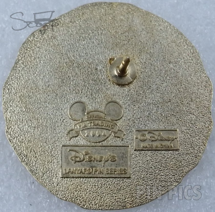 WDW - Big Pete - Pirate Coin - Cast Lanyard Series 2 2003 - 2004  pin collectible - Main Image 2