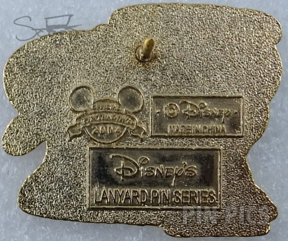 WDW - Pluto - Scuba Diving - Cast Lanyard Series 2 2003 - 2004  pin collectible - Main Image 2