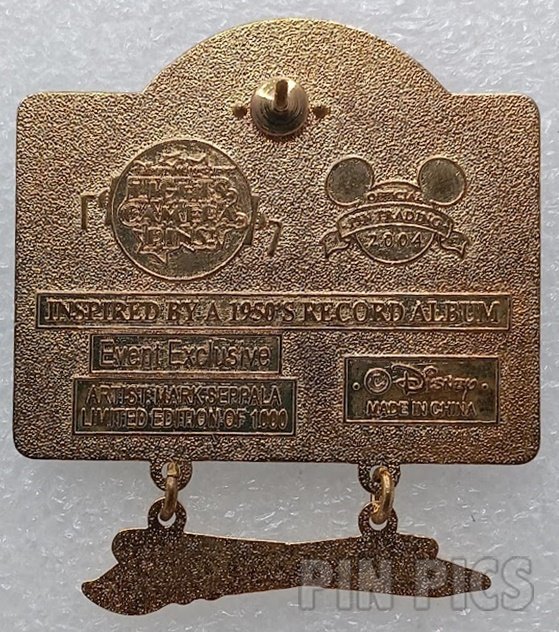 WDW - Pluto, Donald, Mickey, Dopey, Doc - 80 Years of Music - Artist Choice - Lights, Camera, Pins! - 19  pin collectible - Main Image 2