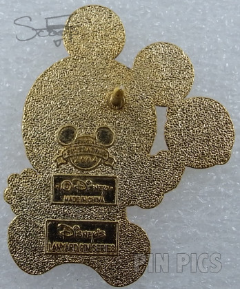 DLR - Baby Mickey Mouse - Babies - Cast Lanyard Series 2 2004  pin collectible - Main Image 2