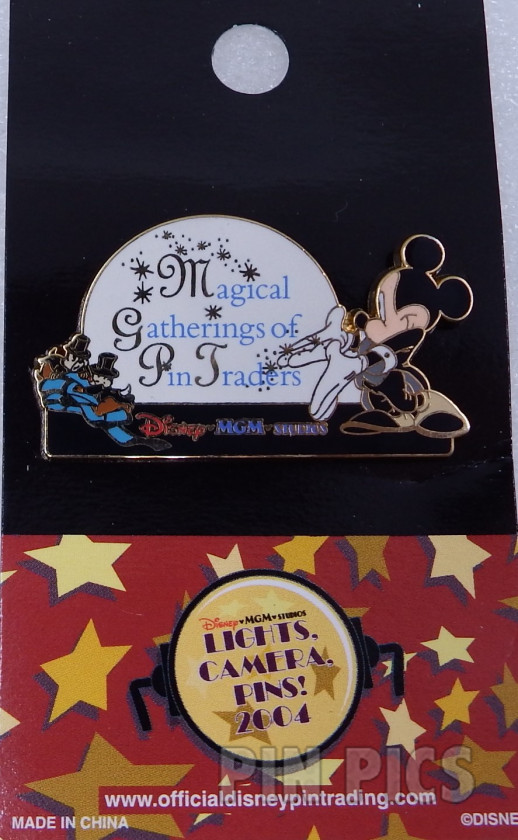 WDW - Mickey Mouse - Magical Gatherings - Lights, Camera, Pins  pin collectible - Main Image 3