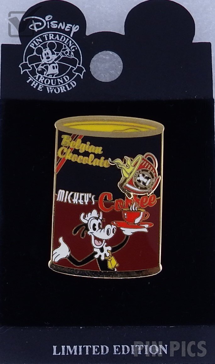DLR - Clarabelle Cow - Belgian Chocolate - Mickey’s Coffee Can Series  pin collectible - Main Image 3
