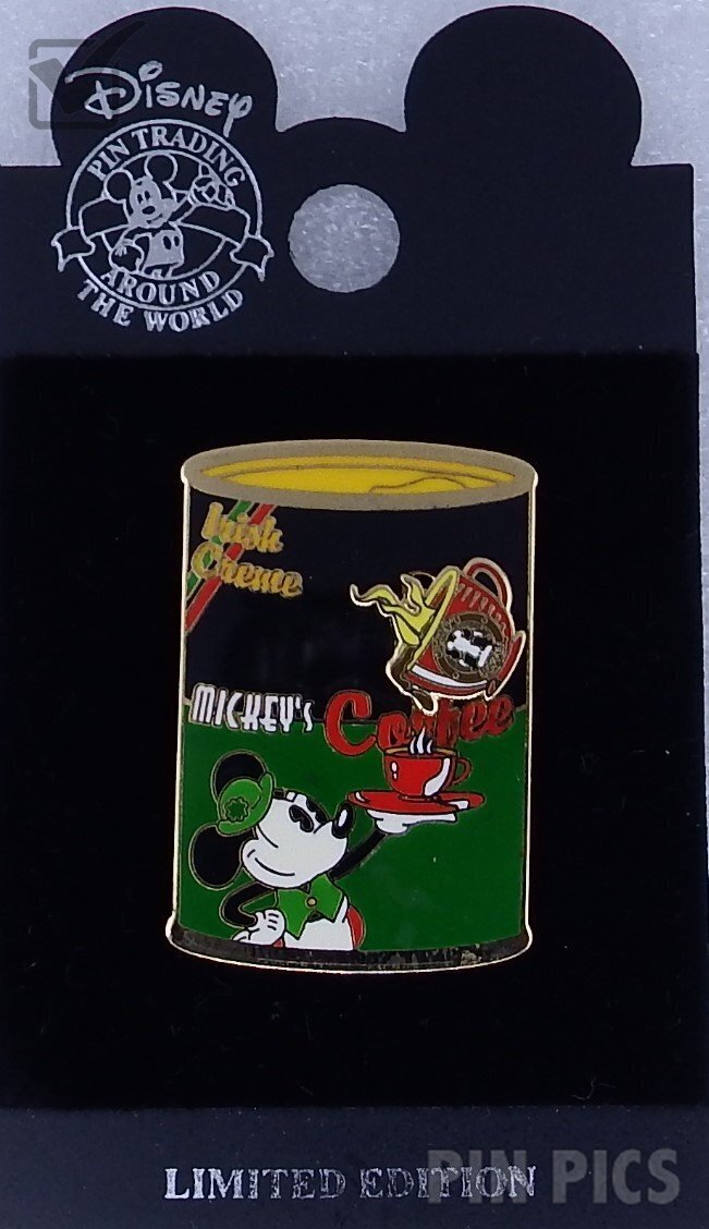 DLR - Mickey Mouse Irish Creme - Mickey’s Coffee Can Series  pin collectible - Main Image 3