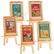 Wooden Pocahontas Holding Meeko