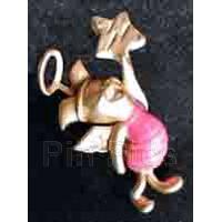 Minnie with a Wreath - Pin 5 - Set 2 - Disney Advent Tree Series - Merry Christmas 2003