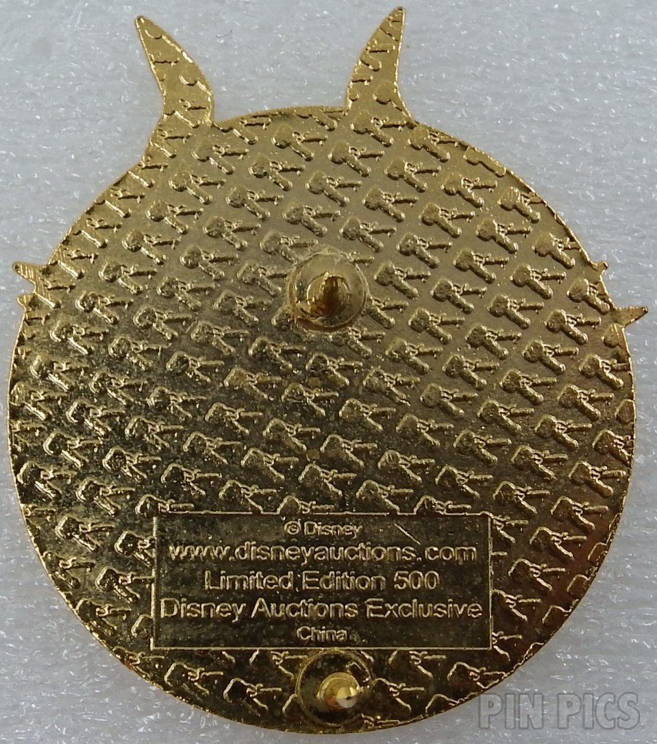 DA - Maleficent - Gold Medallion  pin collectible - Main Image 2