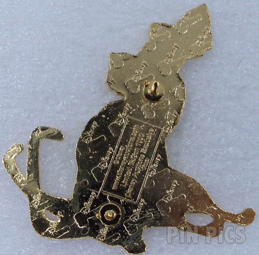DA - Si and Am - Lady and the Tramp  pin collectible - Main Image 2