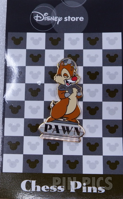 Japan - Dale #2 - Silver Pawn - Chess - JDS  pin collectible - Main Image 3