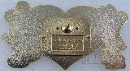 JDS - Mickey & Minnie Mouse - Photo Frame - Valentines Day 2004  pin collectible - Main Image 2