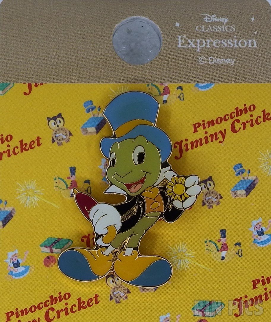 Japan - Jiminy Cricket - Expressions - Pinocchio - Sony  pin collectible - Main Image 3