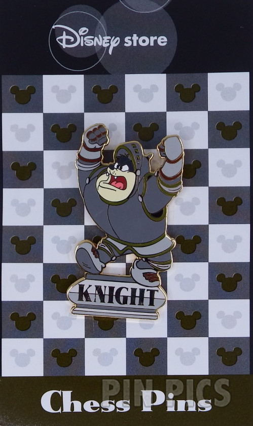 Japan - Stinky Pete - Silver Knight - Chess - JDS  pin collectible - Main Image 3