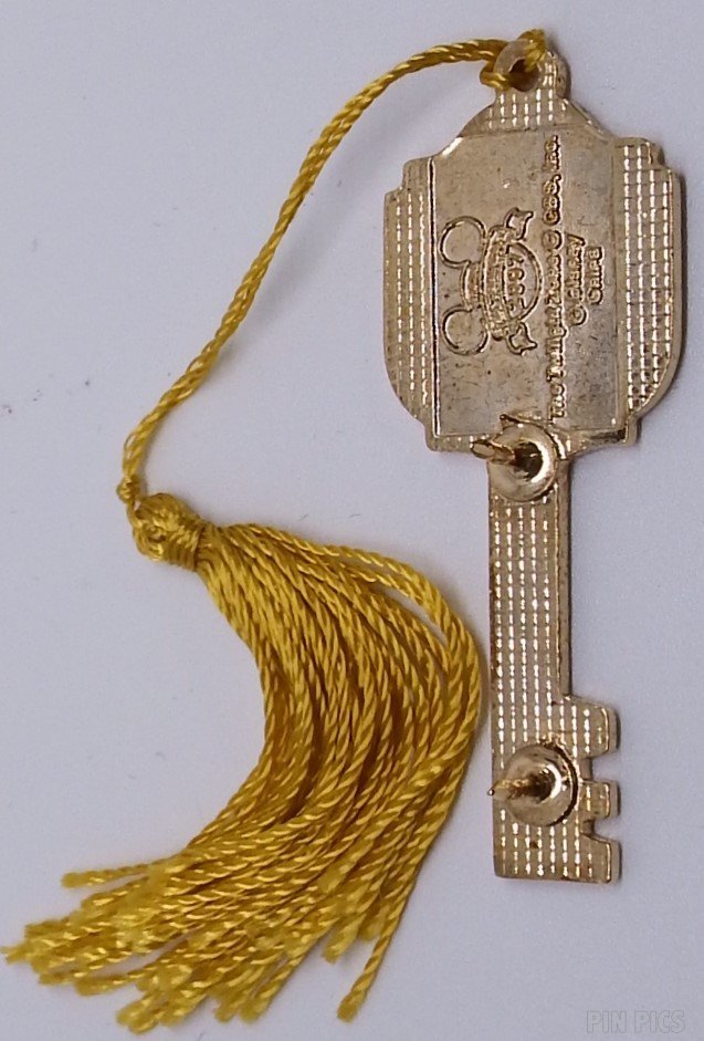 DLR - The Twilight Zone Tower of Terror Hotel Key  pin collectible - Main Image 2