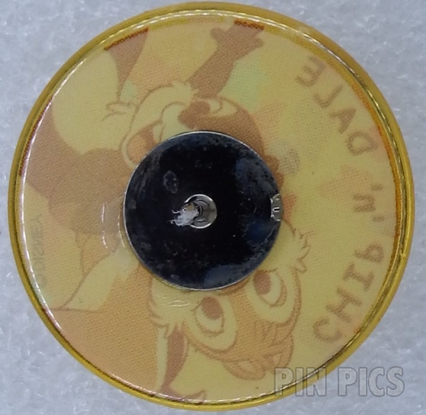 Japan - Chip and Dale - Bear Hugs - Dome  pin collectible - Main Image 2