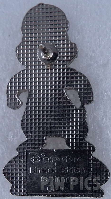 Japan - Chip - #4 - Gold Pawn - Chess - JDS  pin collectible - Main Image 2