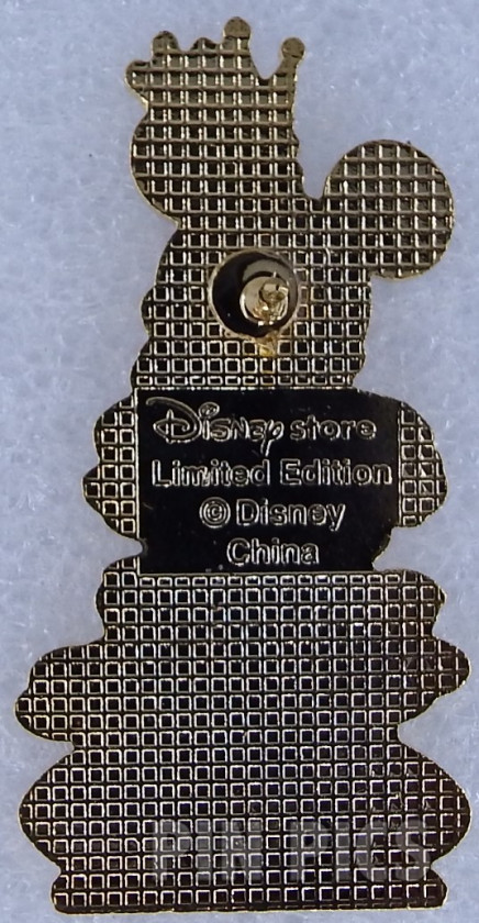 Japan - Mickey Mouse - Silver King - Chess - JDS  pin collectible - Main Image 2