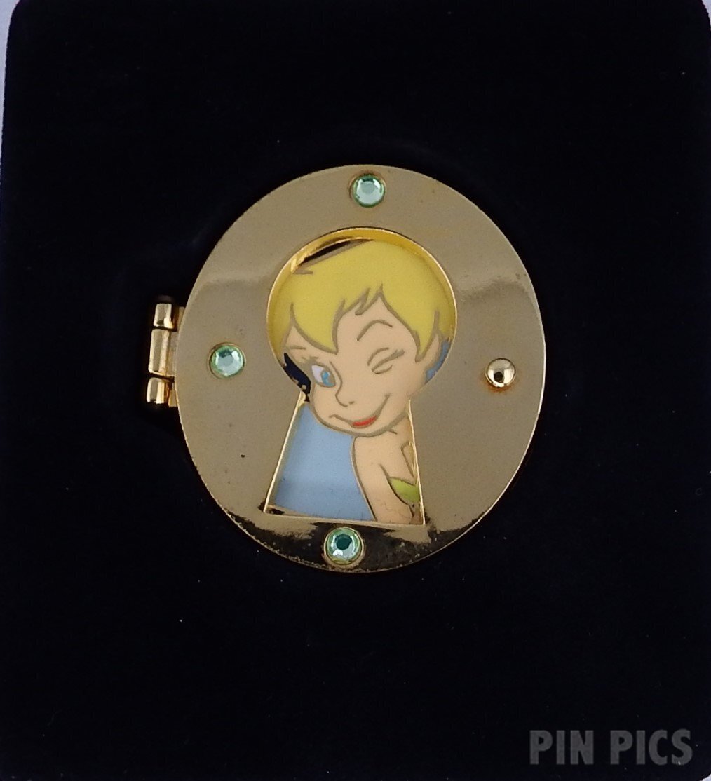 Japan - Tinker Bell - Winking Through Keyhole - JDS  pin collectible - Main Image 4