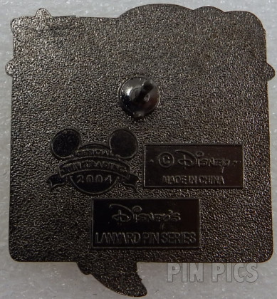 DLR - Minnie - WOW - Words - Cast Lanyard Series 2 2004  pin collectible - Main Image 2