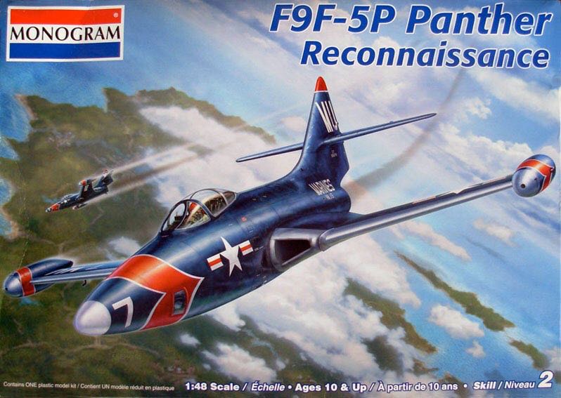 F9F-5P Panther - Monogram model planes collectible [Barcode 031445054976] - Main Image 1
