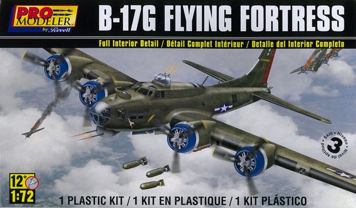B-17G ’Flying Fortress’ - ProModeller (by Revell) model planes collectible [Barcode 031445058615] - Main Image 1