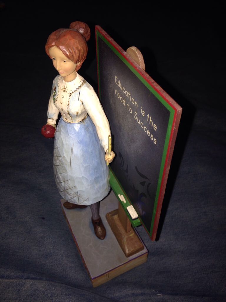 God Bless Those Who Teach - Jim Shore model planes collectible - Main Image 2