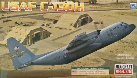 1/144 C-130H - Minicraft model planes collectible [Barcode 048051146490] - Main Image 1