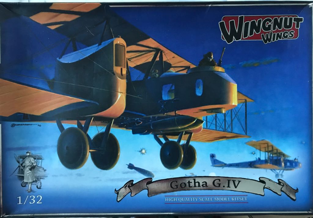 Gotha G.IV - Aurora model planes collectible [Barcode 4897026650052] - Main Image 1