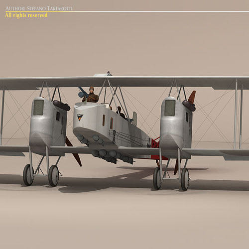 Gotha G.IV - Aurora model planes collectible [Barcode 4897026650052] - Main Image 2