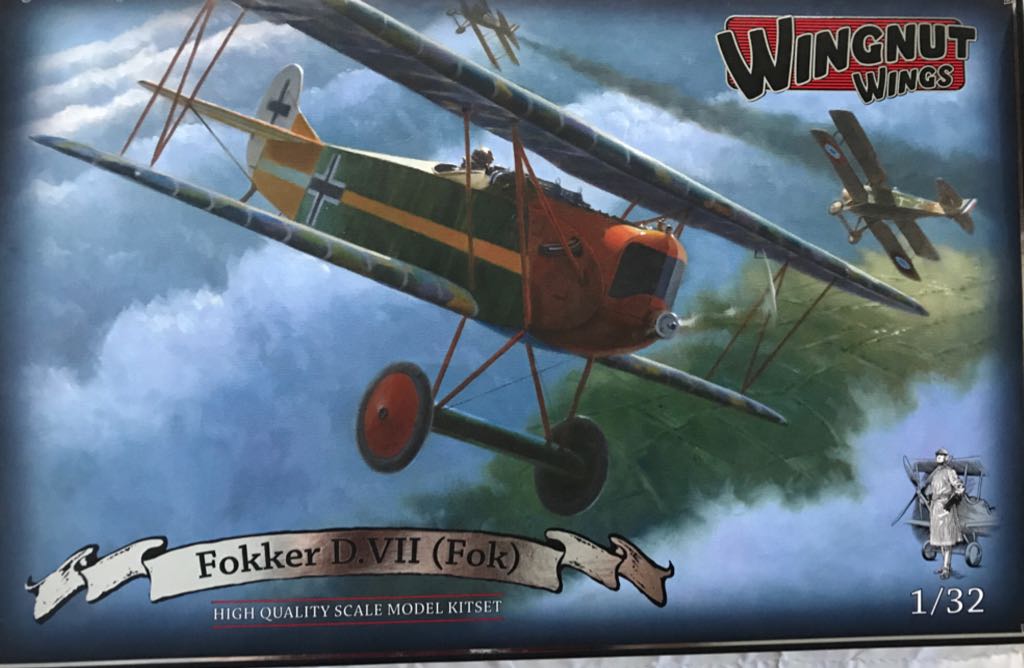 Wingnut Wings 1/32 Fokker D.VII (Fok) - Wingnut Wings model planes collectible [Barcode 4897026650113] - Main Image 1